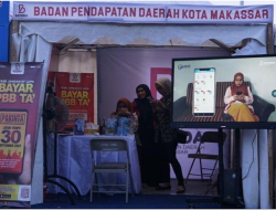 Bapenda Buka Layanan Pembayaran Pajak di Makassar F8 2022