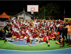 Indira Yusuf Ismail Saksikan Laga Final Basket Porprov XVII, Makassar Sapu Bersih Medali Emas