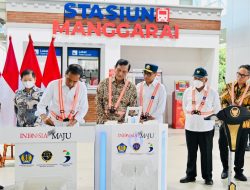 Presiden Jokowi Resmikan Revitalisasi Stasiun Manggarai Tahap 1
