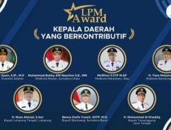 upati Maros Terima Penghargaan LPM Award 2022 Sebagai Kepala Daerah Berkontributif