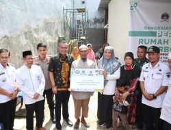 Wakil Bupati Maros Bersama Forkopimda Resmikan Rumah Layak Huni Marbot Masjid Bantuan Baznas