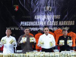 Polri Tangkap 149 Kg Sabu Jaringan Malaysia
