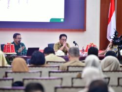 Andi Sudirman Sulaiman Pimpin Rapat Evaluasi Statistik Sulsel Tahun 2022