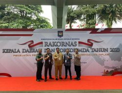 Bupati Bersama Forkopimda Maros Hadiri Rakornas Kepala Daerah 2023 di Sentul