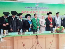 Aktivis 98, Azhary Ismail Berhasil Raih Gelar Doktor Dengan Predikat CUMLAUDE