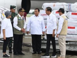 Presiden Jokowi Lepas Bantuan Kemanusiaan ke Turki dan Suriah