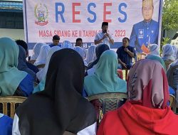 Andi Muhammad Irfan AB Menggelar Reses di SMA 1 Maros