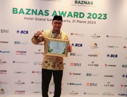 Wali Kota Makassar Danny Pomanto Kembali Raih Penghargaan Baznas Award 2023