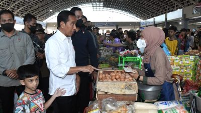 Kunjungi Pasar, Presiden: Secara Umum Harga Turun