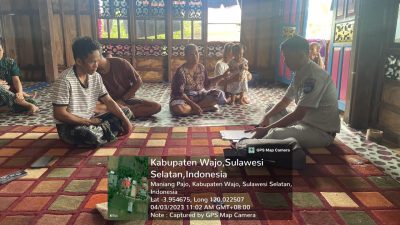 Jasa Raharja Perwakilan Watampone Serahkan Santunan Korban Laka di Wajo