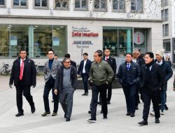 Presiden Sapa Masyarakat Indonesia hingga Bertemu Kanselir Jerman