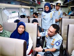 Jasa Raharja Lepas 14 Ribu Peserta Mudik Bersama BUMN 2023 Moda Kereta API