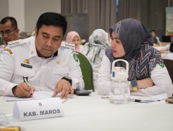 Bupati Didampingi Wabup Paparkan Capaian Prestasi Penurunan Angka Stunting Kab. Maros