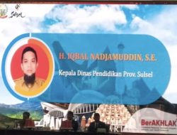 Iqbal Nadjamuddin Dilantik Jadi Kadisdik Sulsel, PTIC : Optimis Pendidikan Semakin Maju