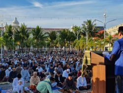 Irfan AB Shalat Idul Adha Bersama Warga Mandai