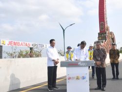 Presiden Jokowi Resmikan Jembatan Kretek 2 di Kabupaten Bantul