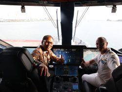 Danny Pomanto Jajal Kapal Terbaru INS Francesco Morosini