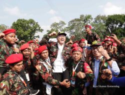 Zulkifli Hasan Memimpin Apel Jambore Kokam VI