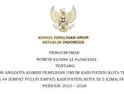 Beredar Pengumuman KPU Tanpa Tanda Tangan Ketua KPU RI, Ini Dampak Hukumnya