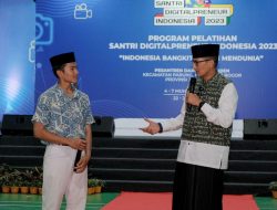 Menteri Pariwisata dan Ekonomi Kreatif Dorong Santri Berinovasi Menggunakan AI