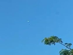 Penerjun Payung TNI AU Selamat Setelah Insiden Terjatuh