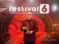 Mendag Zulkifli Hasan Raih Penghargaan Tokoh Inspiratif Lintas Generasi Awards 2023