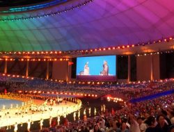 Presiden dan Ibu Negara Hadiri Upacara Pembukaan Chengdu 2021 FISU World University Games