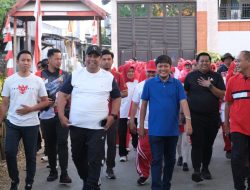 Chaidir Syam dan Irfan AB Hadiri Pesta Rakyat di Perumnas Tumalia Maros