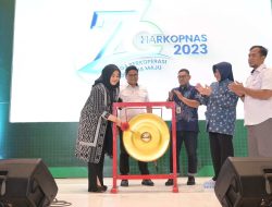 Wakil Wali Kota dan Ketua TP PKK Makassar Dukung UMKM dengan Hadiri Cooperative Expo 2023