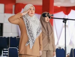 Wakil Bupati Maros Ikuti Gladi Resik Penurunan Bendera dalam Rangka Peringatan HUT RI ke-78