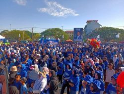 Perayaan HUT PAN ke-25 di Alun-Alun Kota Maros Dimeriahkan oleh Ribuan Masyarakat