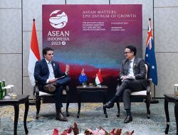 Wakil Menteri Perdagangan RI dan Asisten Menteri Urusan Luar Negeri Australia Bahas Kerjasama Ekonomi
