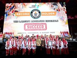 DWP Kementerian ESDM Berperan Penting dalam Pencapaian Rekor Angklung Terbesar di Dunia