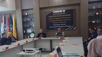 STIM-LPI Makassar Melakukan Benchmarking di Universitas Widyagama Malang