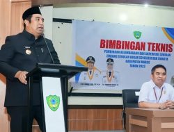 Bupati Maros Buka Kegiatan Bimtek Pembinaan Kelembagaan dan Akreditasi Sekolah Dasar