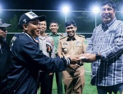 Chaidir Syam Meresmikan Lapangan Futsal dan Serahkan Bantuan Bagi Disabilitas