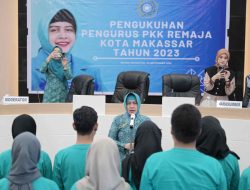 Indira Yusuf Kukuhkan Pengurus PKK Remaja