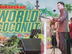 Menteri Suharso Mendukung Sektor Kelapa di Gorontalo dan Tinjau Proyek Pengendalian Banjir