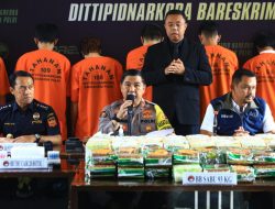 Polri Ungkap 4 Kasus Narkoba, Selamatkan 735.818 Jiwa