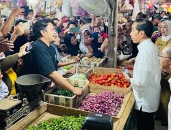 Presiden Joko Widodo Memerintahkan Operasi Pasar Untuk Stabilkan Harga Beras