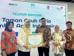 Telkom Daycare Bandung Raih Sertifikasi Ramah Anak dari KemenPPPA