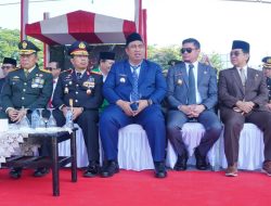 Bupati Maros Hadiri Upacara Peringatan HUT TNI ke-78
