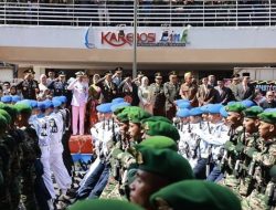 Wali Kota Makassar Menghadiri Peringatan HUT TNI ke-78