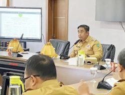 Bupati Maros Pimpin Rapat Evaluasi Pendapatan Asli Daerah Tahun 2023