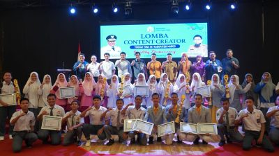 Irfan AB Buka Puncak Acara Gand Final Content Creator Tingkat SMA di Kabupaten Maros
