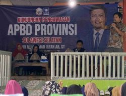 Irfan AB Menggelar Pengawasan APBD di Cenrana Maros