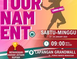 TTB Menggelar Turnamen Bulutangkis Kusus Putri Maros