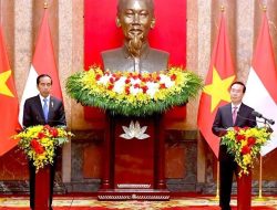 Presiden Jokowi dan Presiden Vietnam Vo Van Thuong Sepakat Tingkatkan Kerja Sama