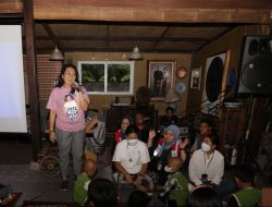 Bintang Puspayoga Rayakan Hak Anak-anak di Nabeshima Creative Space