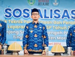 Sekda Maros Buka Sosialisasi Petunjuk Teknis Dana BOSP 2024 untuk SMP